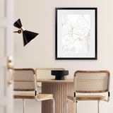 Shop Mandola I Art Print-Abstract, Neutrals, PC, Portrait, Rectangle, View All, White-framed painted poster wall decor artwork