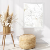 Shop Mandola I Art Print-Abstract, Neutrals, PC, Portrait, Rectangle, View All, White-framed painted poster wall decor artwork