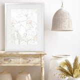 Shop Mandola II Art Print-Abstract, Neutrals, PC, Portrait, Rectangle, View All, White-framed painted poster wall decor artwork