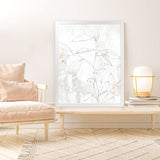 Shop Mandola II Art Print-Abstract, Neutrals, PC, Portrait, Rectangle, View All, White-framed painted poster wall decor artwork