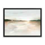 Shop Glacier Dreaming Canvas Art Print-Abstract, Horizontal, Neutrals, PC, Rectangle, View All-framed wall decor artwork