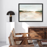 Shop Glacier Dreaming Canvas Art Print-Abstract, Horizontal, Neutrals, PC, Rectangle, View All-framed wall decor artwork