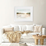 Shop Glacier Dreaming Art Print-Abstract, Horizontal, Neutrals, PC, Rectangle, View All-framed painted poster wall decor artwork