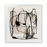 Shop Blotted I (Square) Art Print-Abstract, Black, Neutrals, PC, Square, View All-framed painted poster wall decor artwork