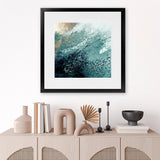 Shop Aveta (Square) Art Print-Abstract, Blue, PC, Square, View All-framed painted poster wall decor artwork