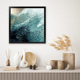 Shop Aveta (Square) Art Print-Abstract, Blue, PC, Square, View All-framed painted poster wall decor artwork