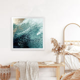 Shop Aveta (Square) Art Print-Abstract, Blue, PC, Square, View All-framed painted poster wall decor artwork