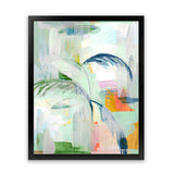Shop Palm City Art Print-Abstract, Green, PC, Portrait, Rectangle, View All-framed painted poster wall decor artwork