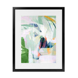 Shop Paradise Sunrise I Art Print-Abstract, Green, PC, Portrait, Rectangle, View All-framed painted poster wall decor artwork