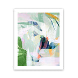 Shop Paradise Sunrise I Art Print-Abstract, Green, PC, Portrait, Rectangle, View All-framed painted poster wall decor artwork