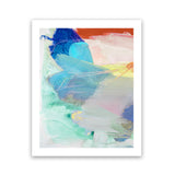 Shop Cha Cha II Art Print-Abstract, Blue, PC, Portrait, Rectangle, View All-framed painted poster wall decor artwork