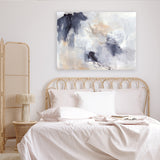 Shop Beyond The Clouds Canvas Art Print-Abstract, Blue, Horizontal, Landscape, PC, Purple, Rectangle, View All-framed wall decor artwork