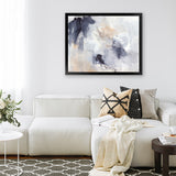 Shop Beyond The Clouds Art Print-Abstract, Blue, Horizontal, Landscape, PC, Purple, Rectangle, View All-framed painted poster wall decor artwork