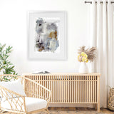 Shop Mountain Mist I Art Print-Abstract, Grey, PC, Portrait, Rectangle, View All-framed painted poster wall decor artwork