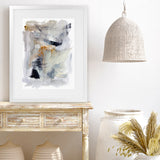 Shop Mountain Mist II Art Print-Abstract, Grey, PC, Portrait, Rectangle, View All-framed painted poster wall decor artwork