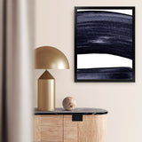 Shop Indigo Swerve II Art Print-Abstract, PC, Portrait, Purple, Rectangle, View All-framed painted poster wall decor artwork