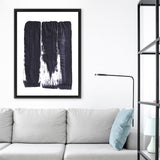 Shop Waterfalling Canvas Art Print-Abstract, PC, Portrait, Purple, Rectangle, View All-framed wall decor artwork