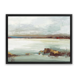 Shop Little Country I Canvas Art Print-Abstract, Green, Horizontal, PC, Rectangle, View All-framed wall decor artwork