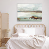 Shop Little Country I Canvas Art Print-Abstract, Green, Horizontal, PC, Rectangle, View All-framed wall decor artwork