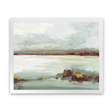 Shop Little Country I Art Print-Abstract, Green, Horizontal, PC, Rectangle, View All-framed painted poster wall decor artwork