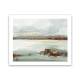 Shop Little Country I Art Print-Abstract, Green, Horizontal, PC, Rectangle, View All-framed painted poster wall decor artwork