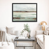 Shop Little Country II Canvas Art Print-Abstract, Green, Horizontal, PC, Rectangle, View All-framed wall decor artwork