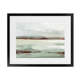 Shop Little Country II Art Print-Abstract, Green, Horizontal, PC, Rectangle, View All-framed painted poster wall decor artwork