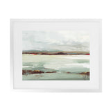 Shop Little Country II Art Print-Abstract, Green, Horizontal, PC, Rectangle, View All-framed painted poster wall decor artwork