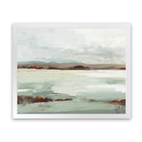 Shop Little Country II Art Print-Abstract, Green, Horizontal, PC, Rectangle, View All-framed painted poster wall decor artwork