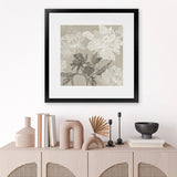 Shop Floral Lines I (Square) Art Print-Abstract, Neutrals, PC, Square, View All-framed painted poster wall decor artwork