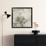 Shop Floral Lines I (Square) Art Print-Abstract, Neutrals, PC, Square, View All-framed painted poster wall decor artwork