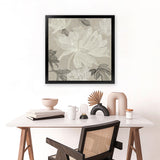 Shop Floral Lines II (Square) Art Print-Abstract, Neutrals, PC, Square, View All-framed painted poster wall decor artwork