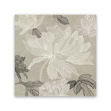 Shop Floral Lines II (Square) Canvas Art Print-Abstract, Neutrals, PC, Square, View All-framed wall decor artwork
