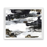 Shop Balancing Blue Art Print-Abstract, Black, Horizontal, Landscape, PC, Rectangle, View All-framed painted poster wall decor artwork