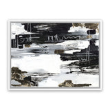 Shop Balancing Blue Canvas Art Print-Abstract, Black, Horizontal, Landscape, PC, Rectangle, View All-framed wall decor artwork