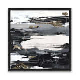 Shop Calm Noise (Square) Canvas Art Print-Abstract, Black, PC, Square, View All-framed wall decor artwork