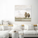 Shop Morning Crisp I (Square) Canvas Art Print-Abstract, Neutrals, PC, Square, View All-framed wall decor artwork