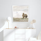 Shop Morning Crisp I (Square) Art Print-Abstract, Neutrals, PC, Square, View All-framed painted poster wall decor artwork