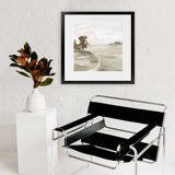 Shop Morning Crisp II (Square) Art Print-Abstract, Green, Neutrals, PC, Square, View All-framed painted poster wall decor artwork