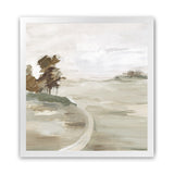 Shop Morning Crisp II (Square) Art Print-Abstract, Green, Neutrals, PC, Square, View All-framed painted poster wall decor artwork