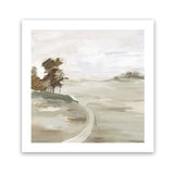 Shop Morning Crisp II (Square) Art Print-Abstract, Green, Neutrals, PC, Square, View All-framed painted poster wall decor artwork