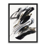 Shop The Stenographic Forn I Canvas Art Print-Abstract, Black, PC, Portrait, Rectangle, View All-framed wall decor artwork