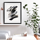 Shop The Stenographic Forn I Art Print-Abstract, Black, PC, Portrait, Rectangle, View All-framed painted poster wall decor artwork