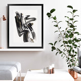 Shop The Stenographic Forn II Art Print-Abstract, Black, PC, Portrait, Rectangle, View All-framed painted poster wall decor artwork