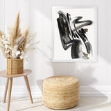 Shop The Stenographic Forn II Art Print-Abstract, Black, PC, Portrait, Rectangle, View All-framed painted poster wall decor artwork