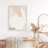 Shop Coarse Canvas Art Print-Abstract, Neutrals, PC, Portrait, Rectangle, View All-framed wall decor artwork