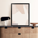 Shop Coarse Art Print-Abstract, Neutrals, PC, Portrait, Rectangle, View All-framed painted poster wall decor artwork