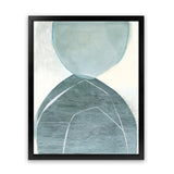 Shop Blue Overlay Art Print-Abstract, Blue, Green, PC, Portrait, Rectangle, View All-framed painted poster wall decor artwork