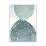 Shop Blue Overlay Canvas Art Print-Abstract, Blue, Green, PC, Portrait, Rectangle, View All-framed wall decor artwork
