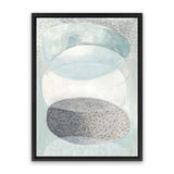 Shop Blue Approach Canvas Art Print-Abstract, Blue, PC, Portrait, Rectangle, View All-framed wall decor artwork